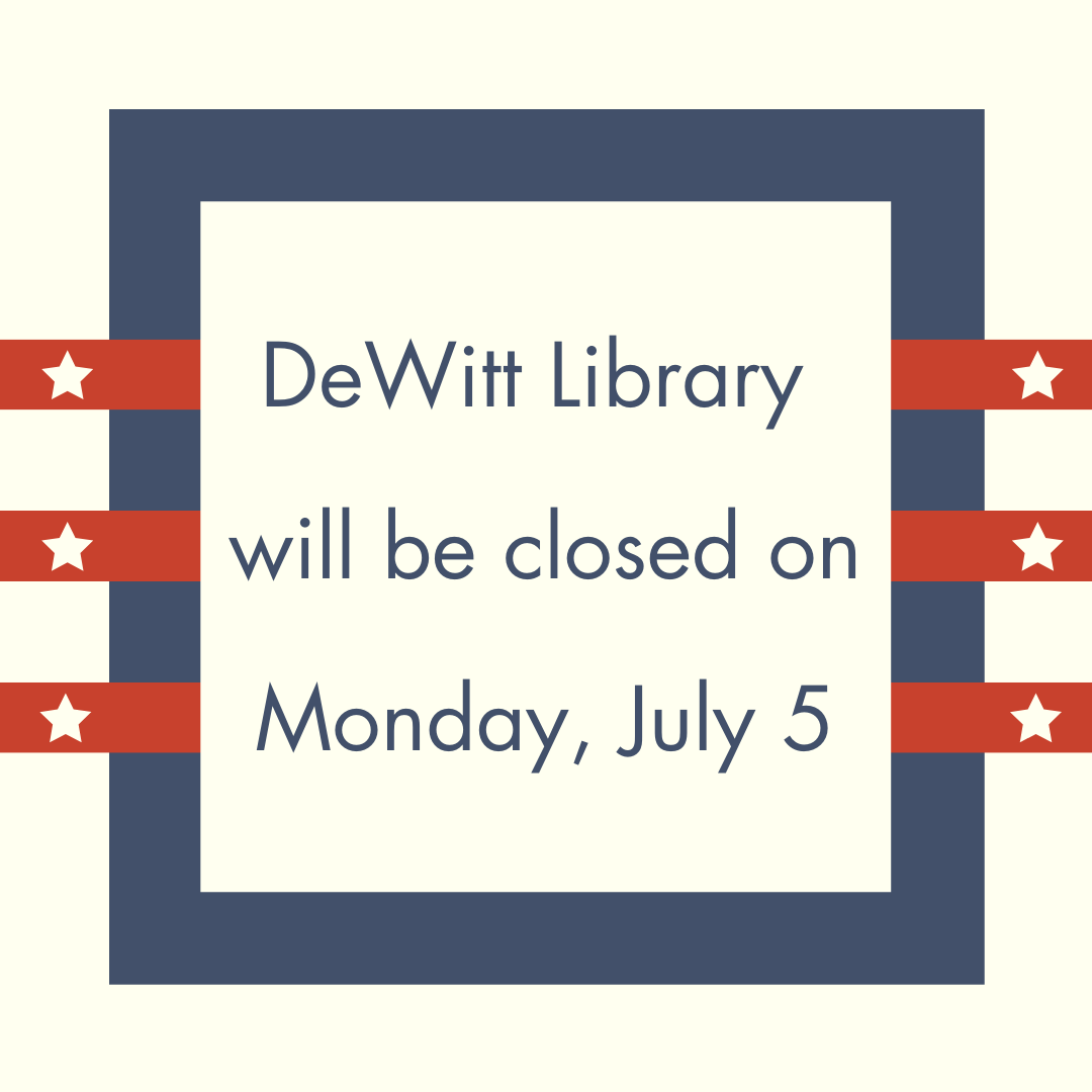 4th of July Library Hours