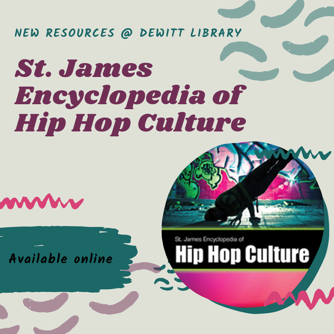 St. James Encyclopedia of Hip Hop Culture  (online)