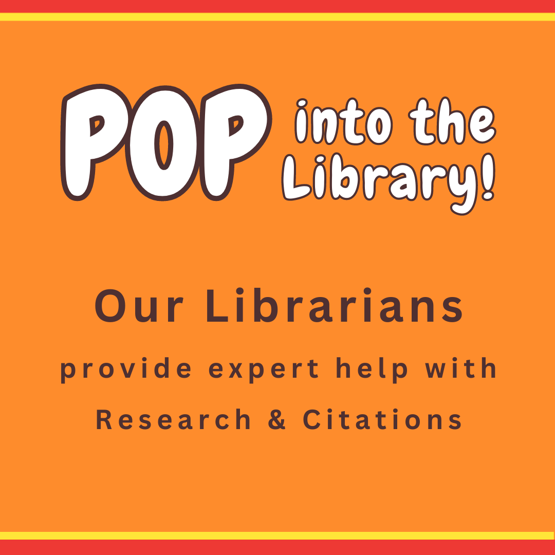Pop into the library!