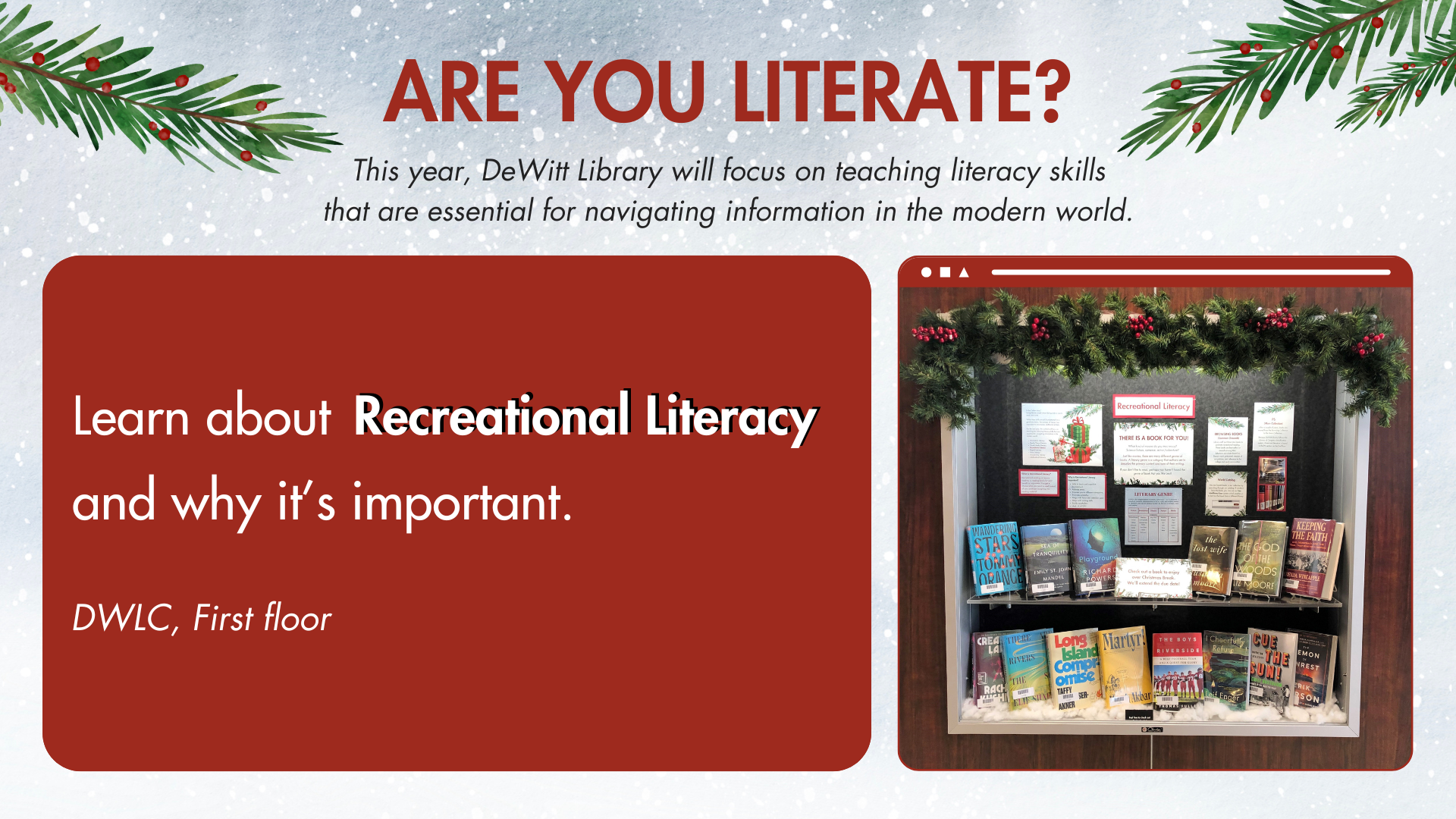 Recreational Literacy