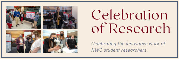 Celebration of research:  Celebrating the innovative work of NWC student researchers.