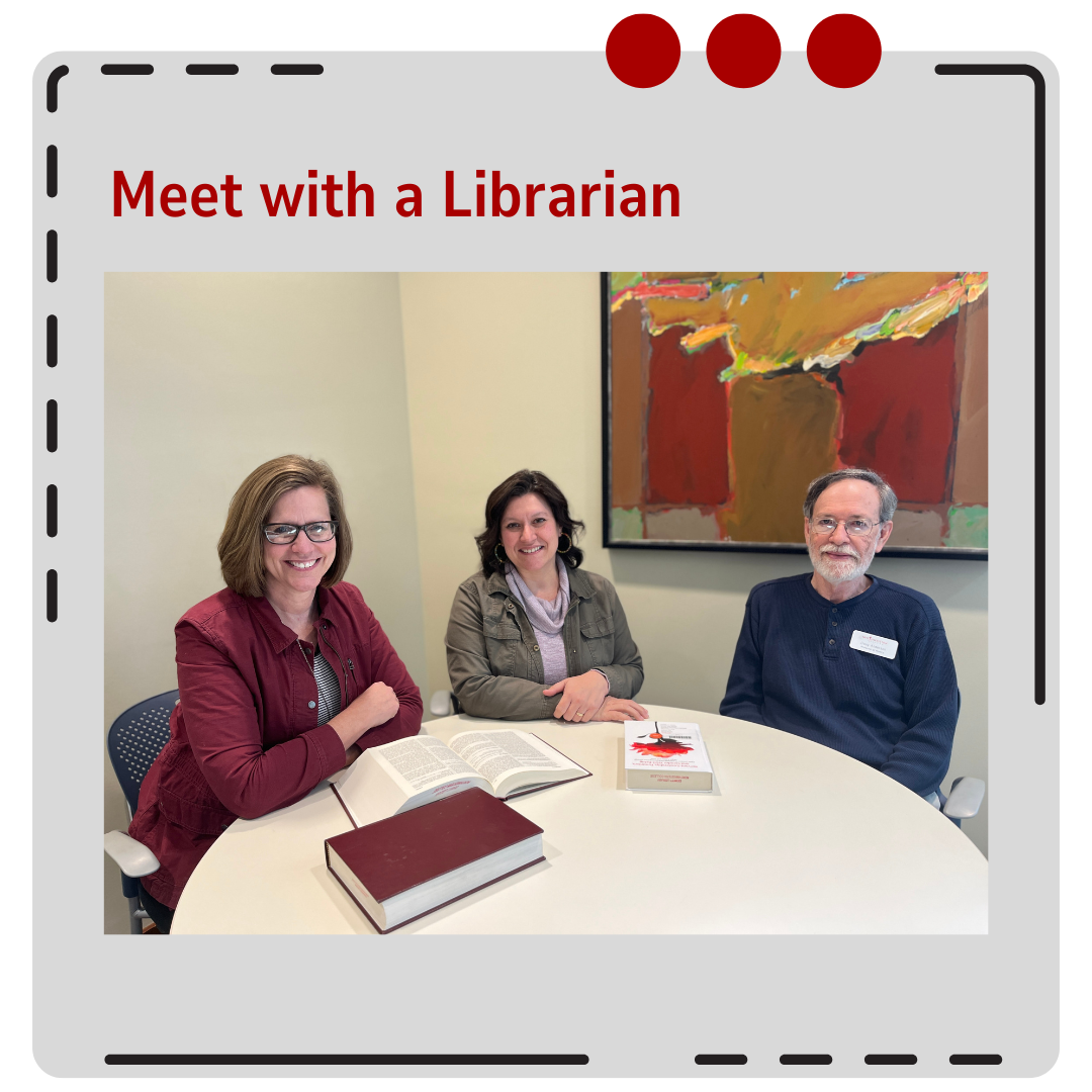 Meet with a librarian