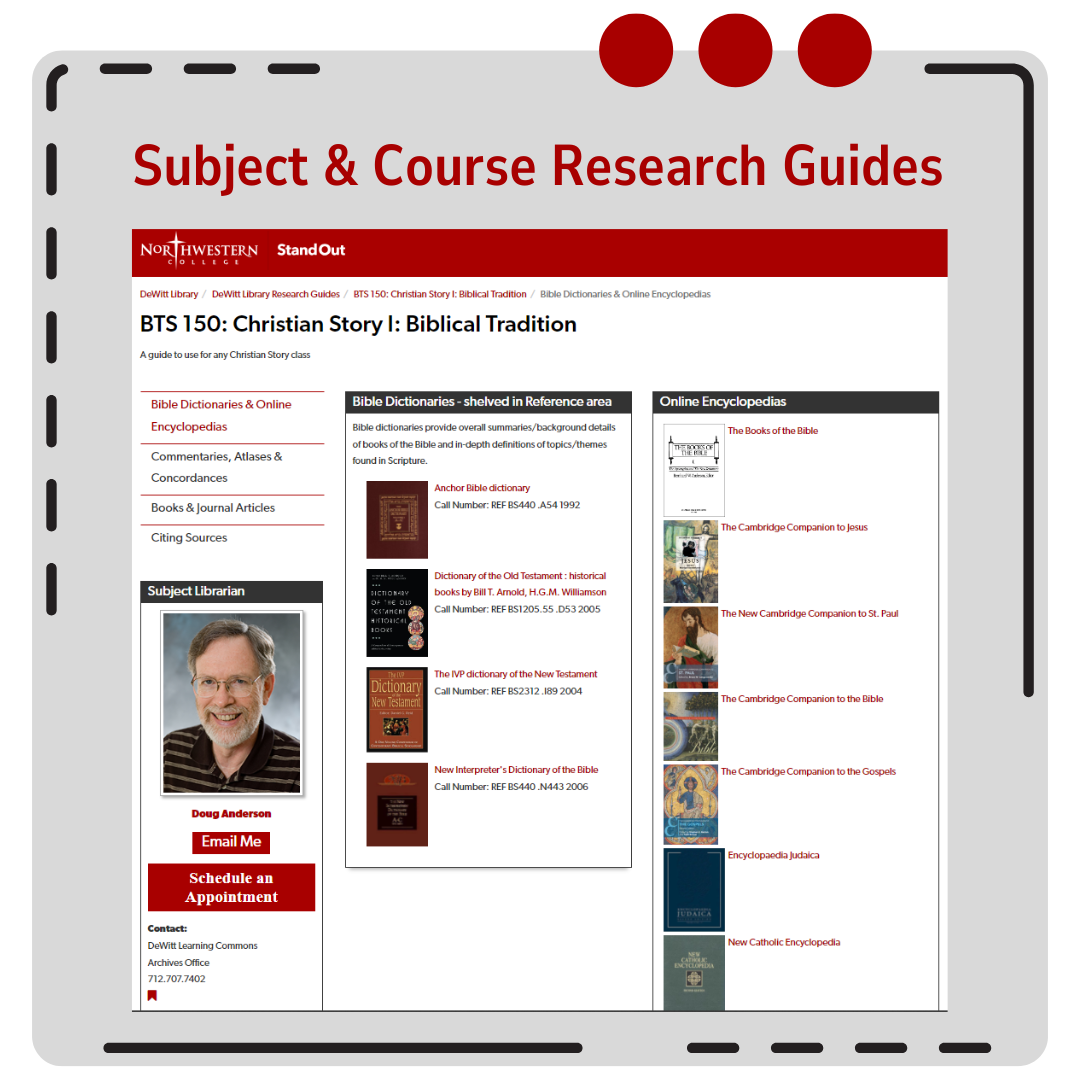 Need subject- or course-specific resources?