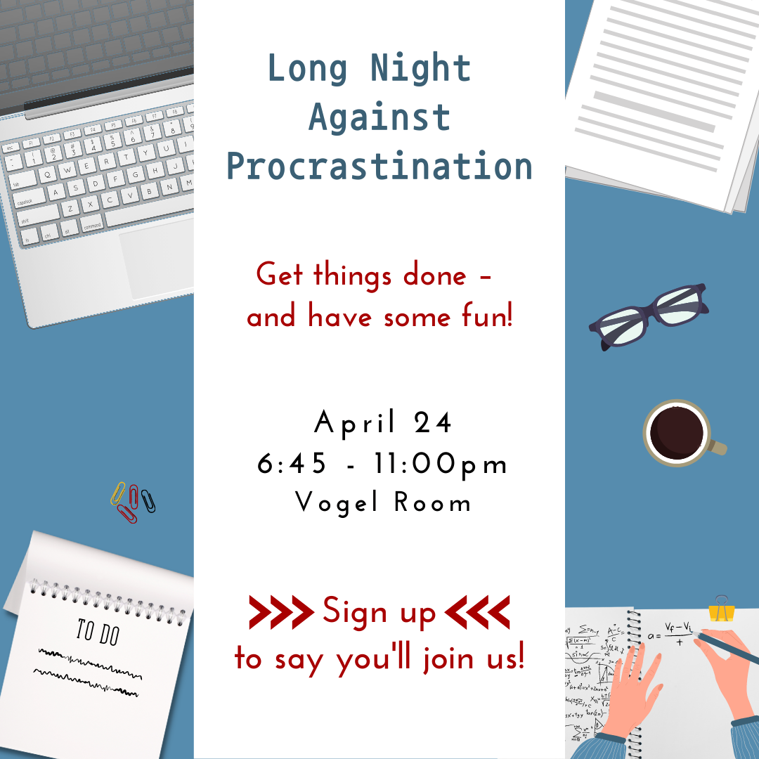 long night against procrastination