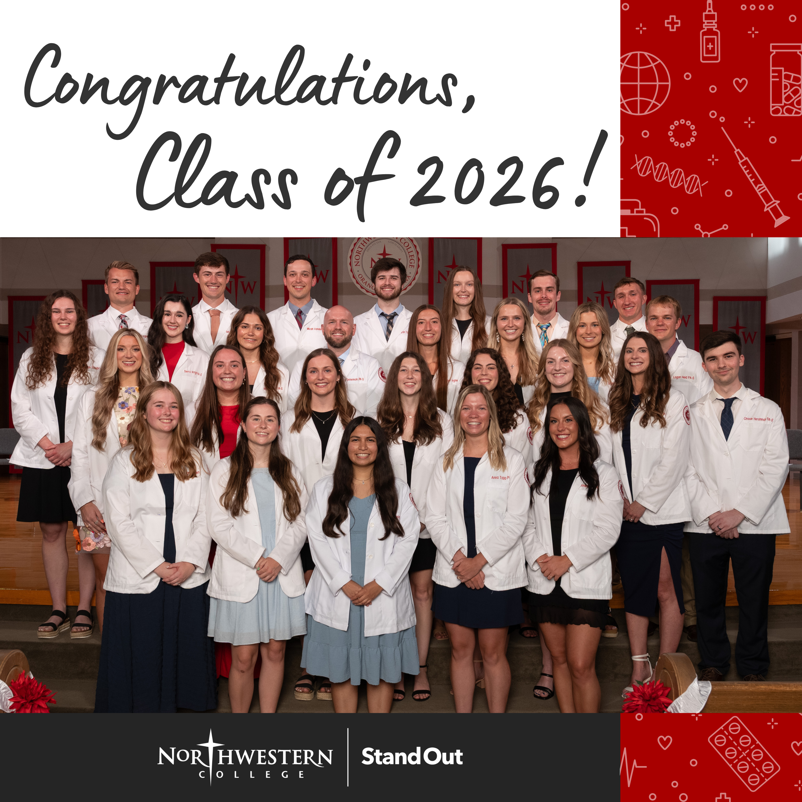 Northwestern College PA Graduates 2026