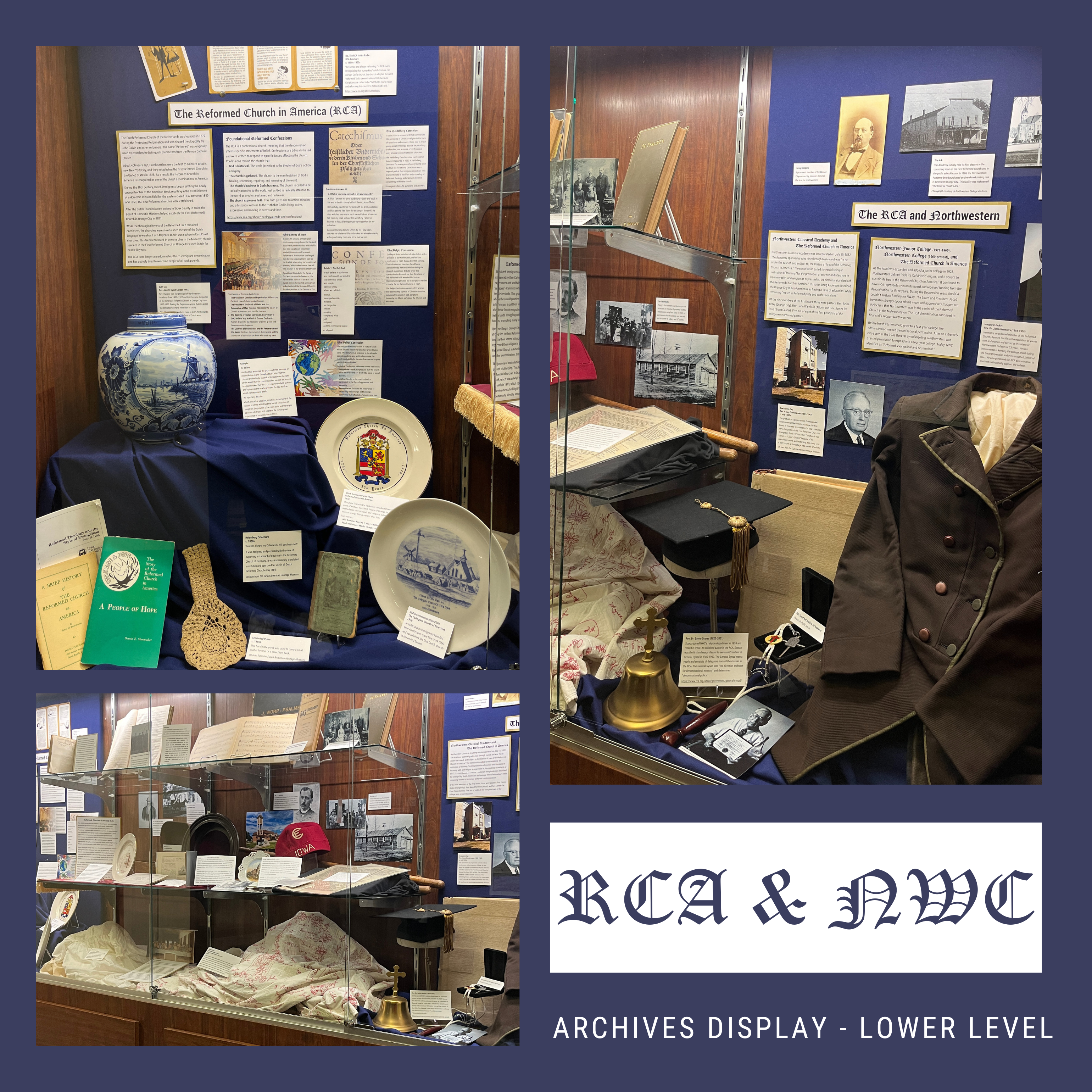 RCA & NWC - Archives Display - Lower Level