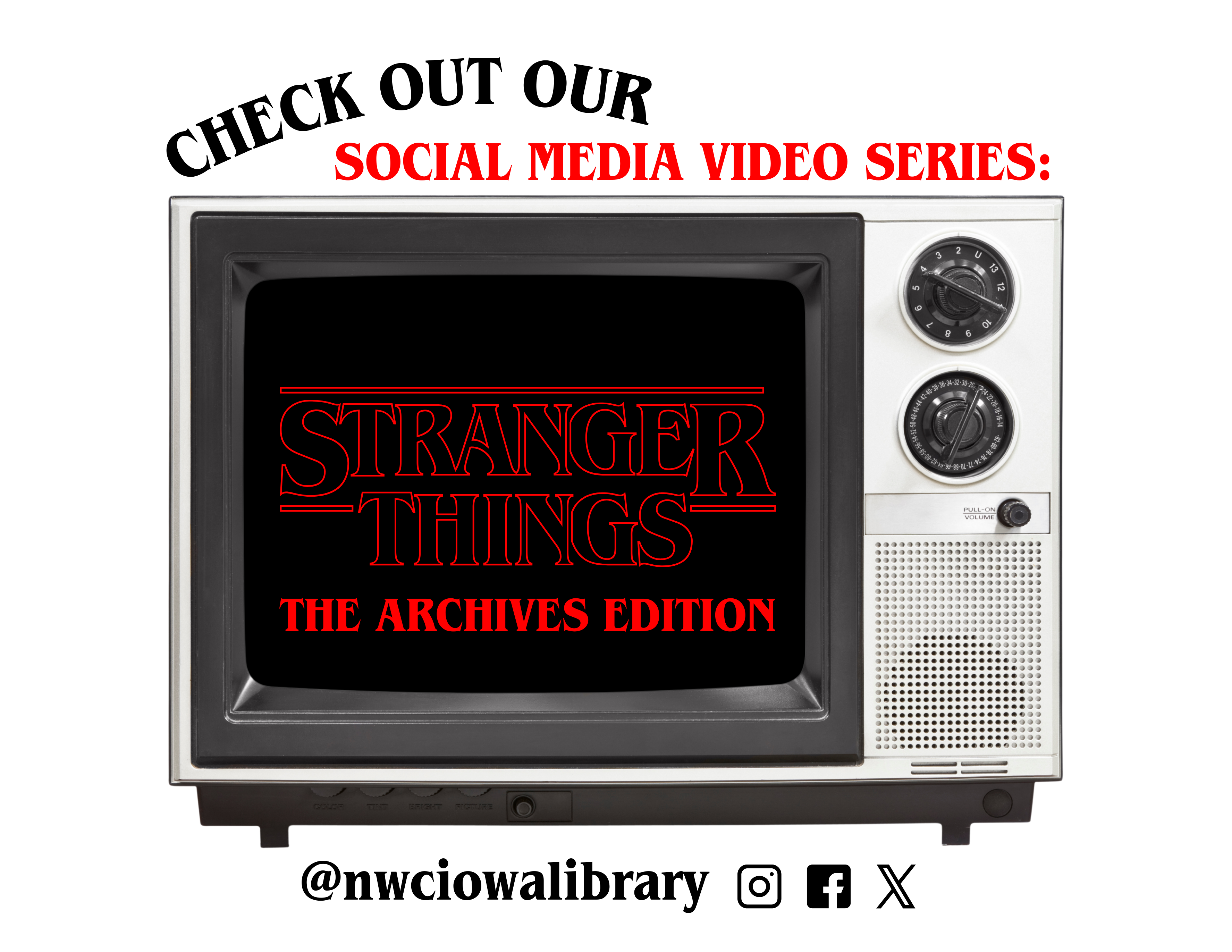 Check out our social Media video series: Stranger Things: The Archives Edition