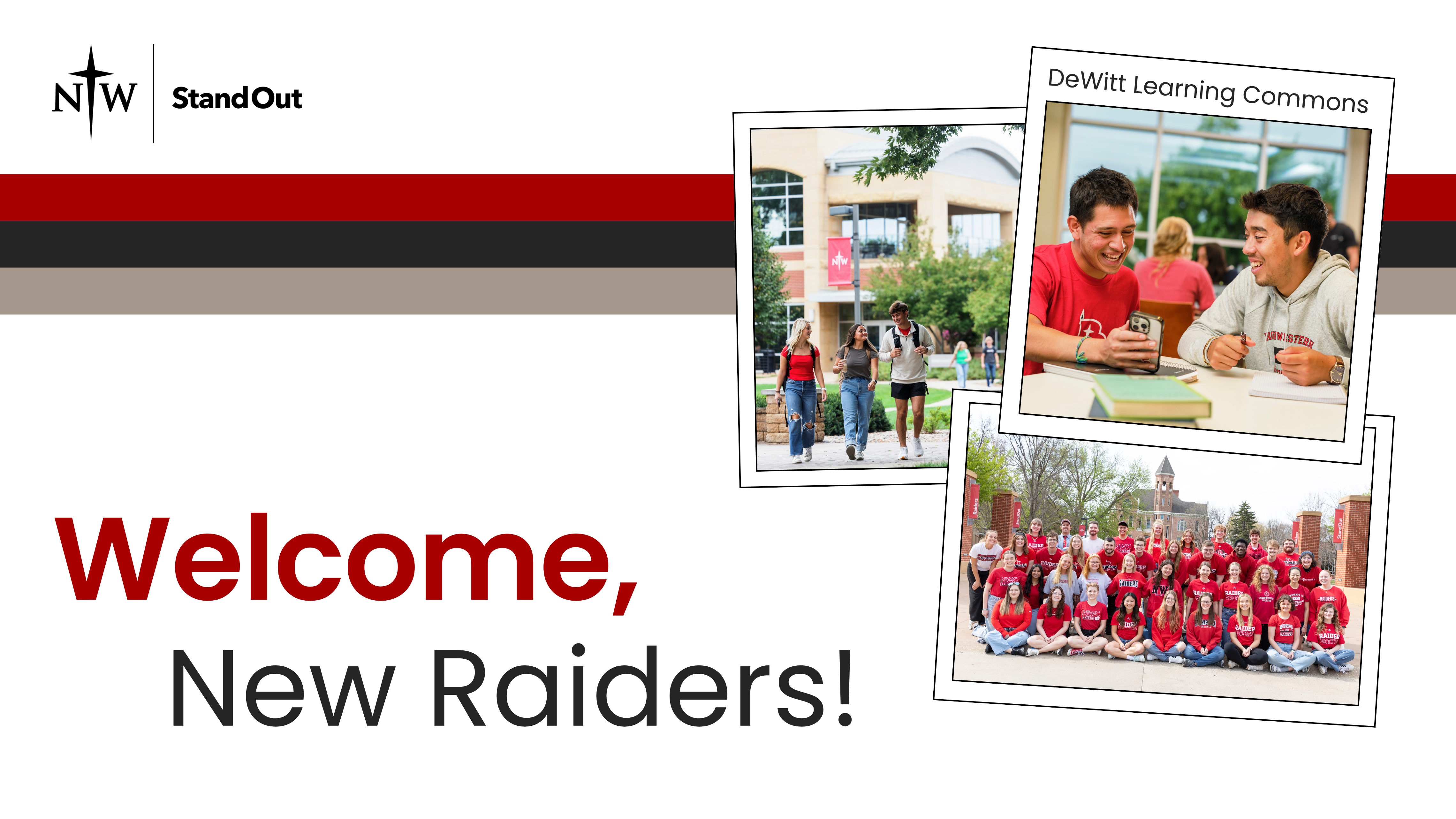 Welcome, New Raiders!