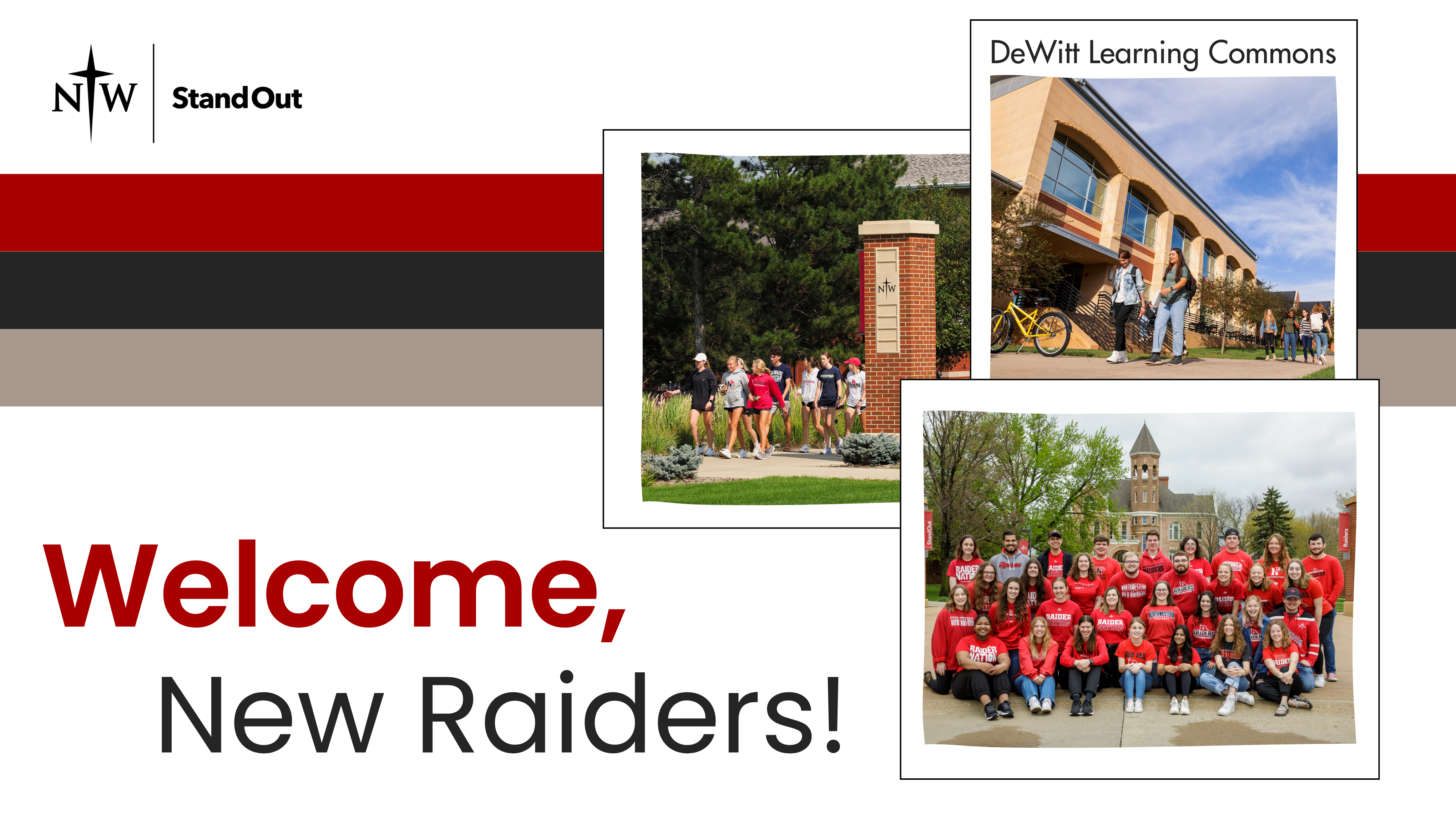 Welcome, New Raiders!